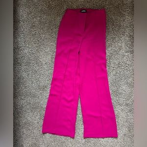 Express magenta (bright pink) wide leg pants size 00R